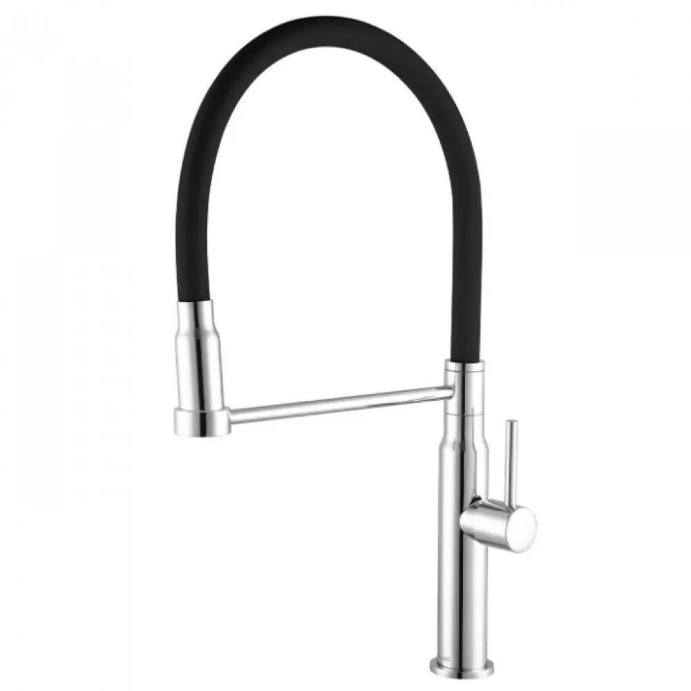 Torneira Para Cozinha Com Flexível Preto 1178 C75 Meber