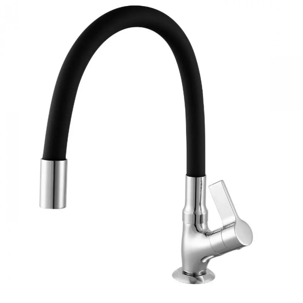 Torneira Para Cozinha 1173 Cromado/preto C36 Meber
