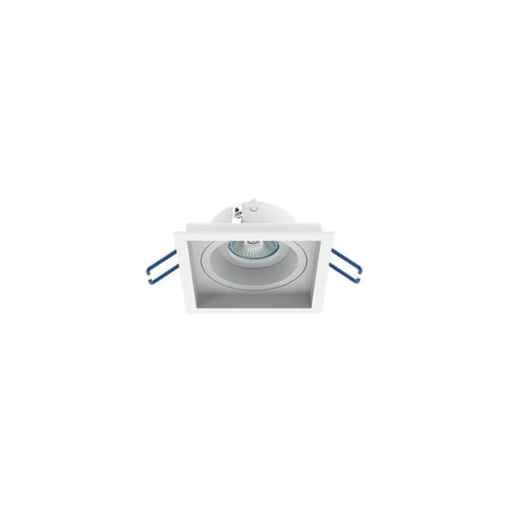 Spot Led Embuled Micro Borda Quadrado Par20  Il Branco Micro Texturizado*
