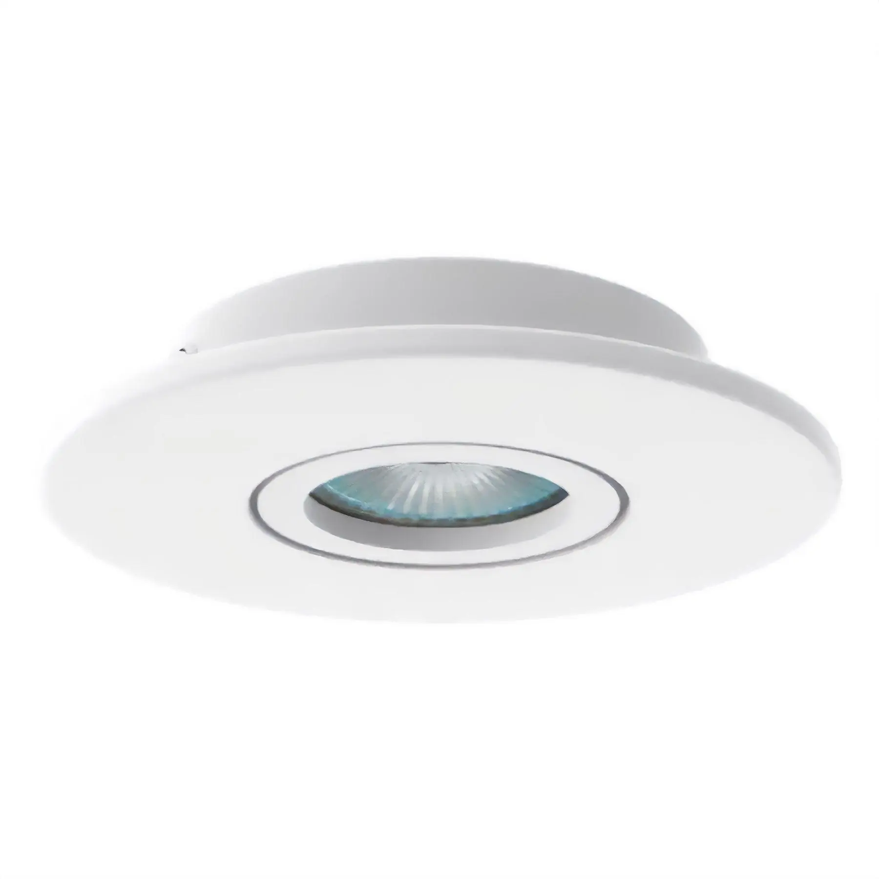 Embutido Orientavel Face Plana Redondo Mini Croica Branca - Interlight