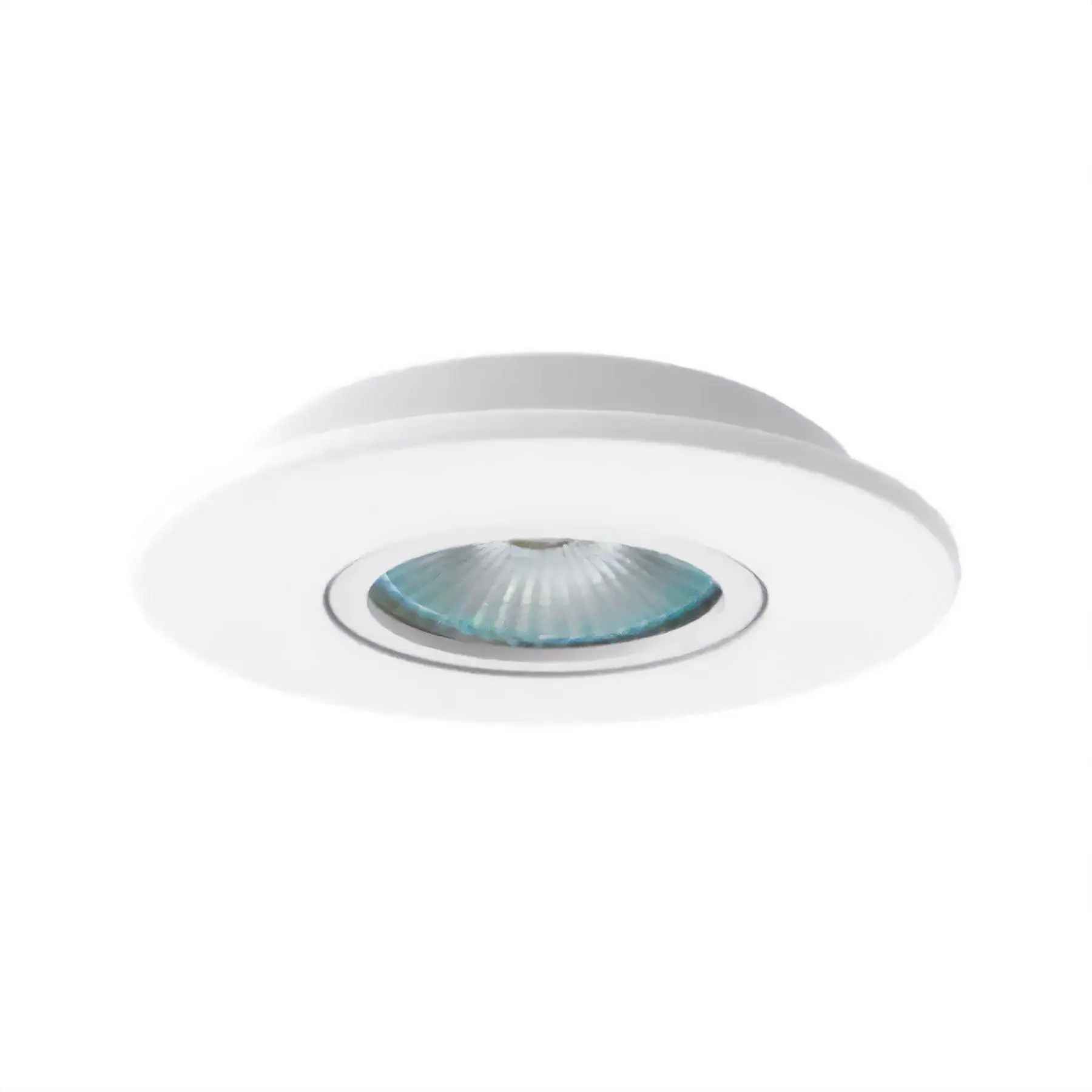 Embutido Redondo Face Plana Dicróica Il0073 Branco - Interlight