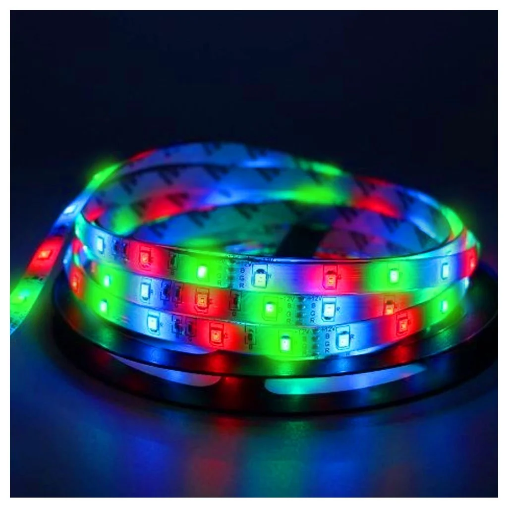 Fio Fita Led Luz Colorida 120 Lâmpadas Led 2m À Pilha