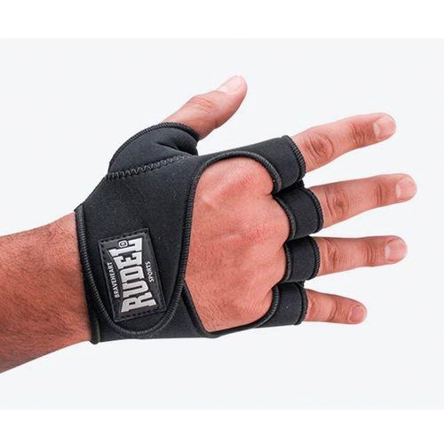 Luva De Musculação Rudel Rubber Ii Preto