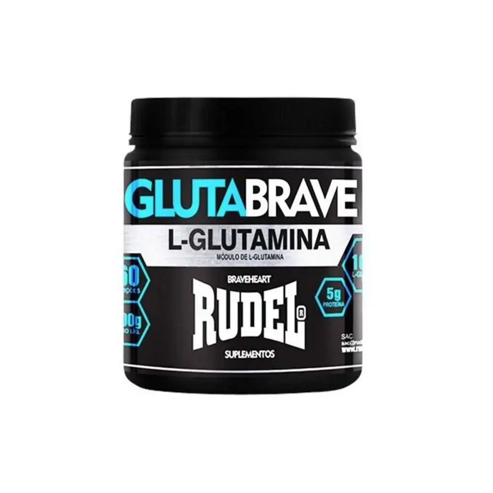 L Glutamina 300g Rudel Atletas/prat. Ativ. Física