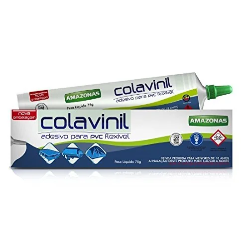 Cola Vinil Adesivo Para Pvc Flexível Amazonas