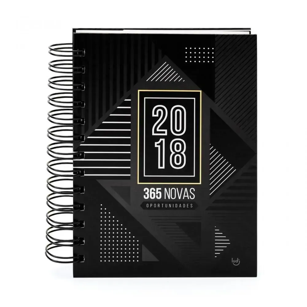 Agenda De Bolso 2018 Preta