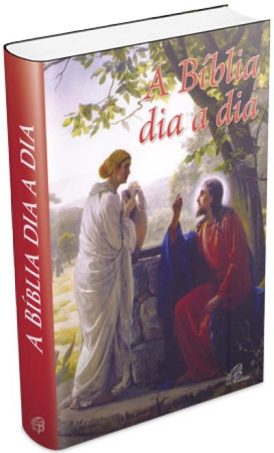Biblia Dia A Dia 2018 Capa Cristal Samaritana 540g Editora Paulinas
