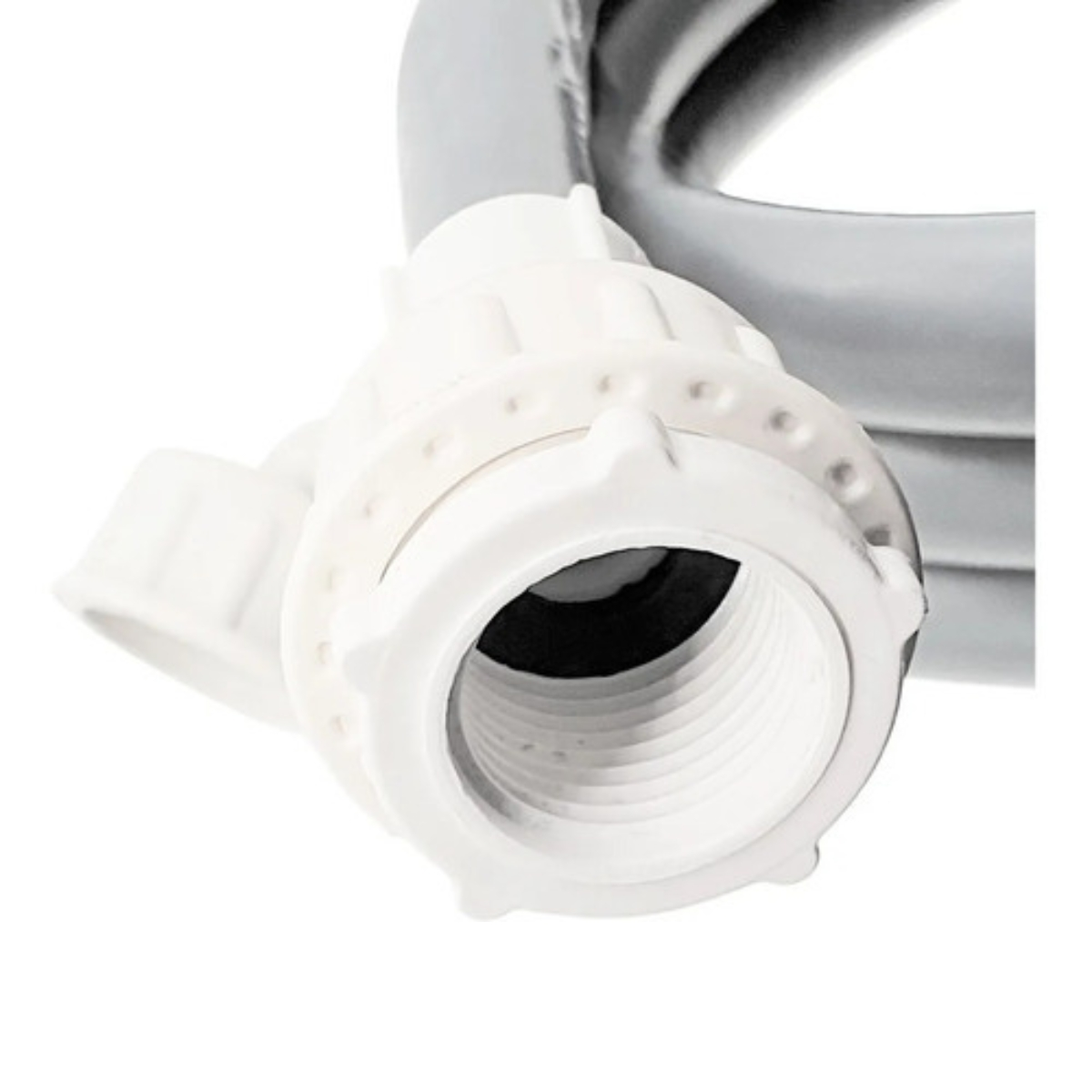 Mangueira Entrada Água Máquina De Lavar Universal Cinza | Kaztec - 3m