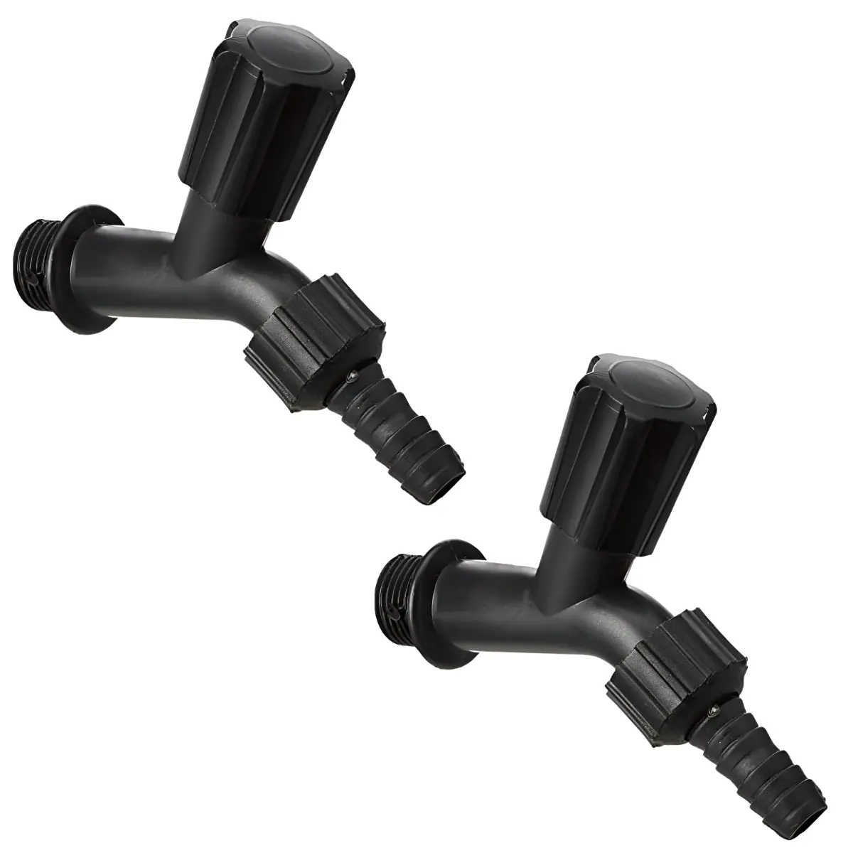 Torneira Plástica Simples Para Jardim E Tanque 1/2" | Kaztec | Kit 02 Un