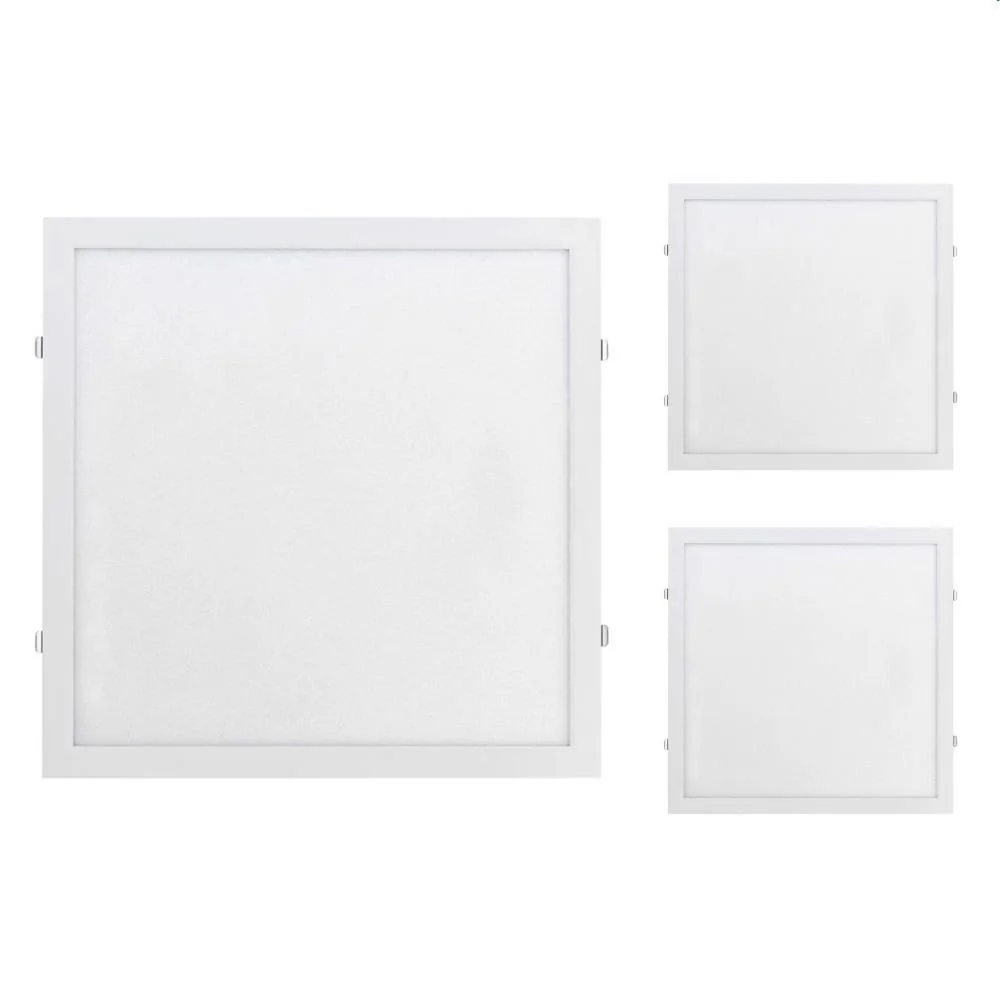 3 Painel De Led Save Energy Quadrado De Embutir 45w Bivolt Branco 5700k Luz Branca