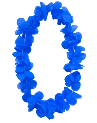 Colar Havaiano Azul Bazar Importadora