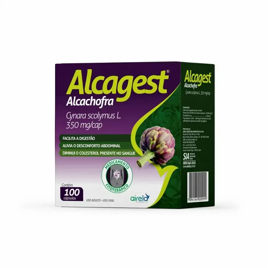 Alcagest 350 Mg 100 Cápsulas Airela Similar