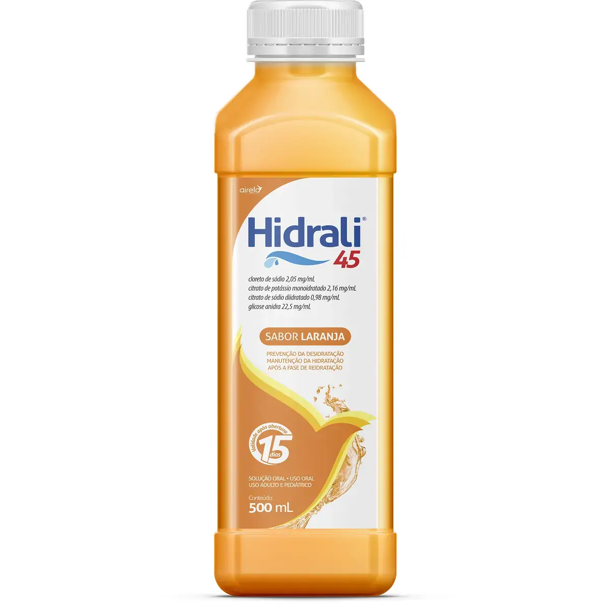 Hidrali 500ml Laranja Airela