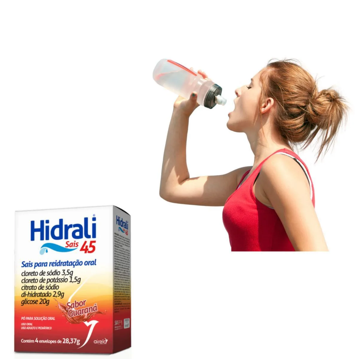 Hidrali Sais Guarana 4env Po Sol