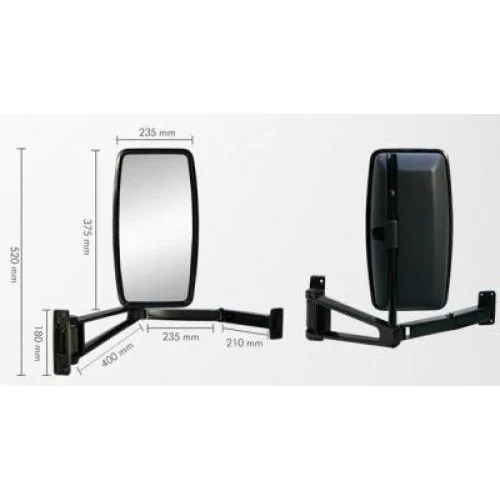 Espelho Retrovisor Externo Lado Direito Remoto Completo - BEPO D644