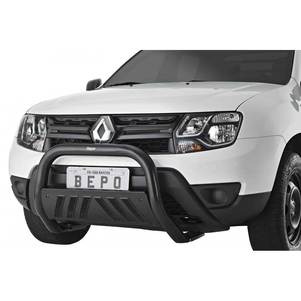 Para-choque de Impulsão RENAULT DUSTER com Grade Preto - BEPO B1024A
