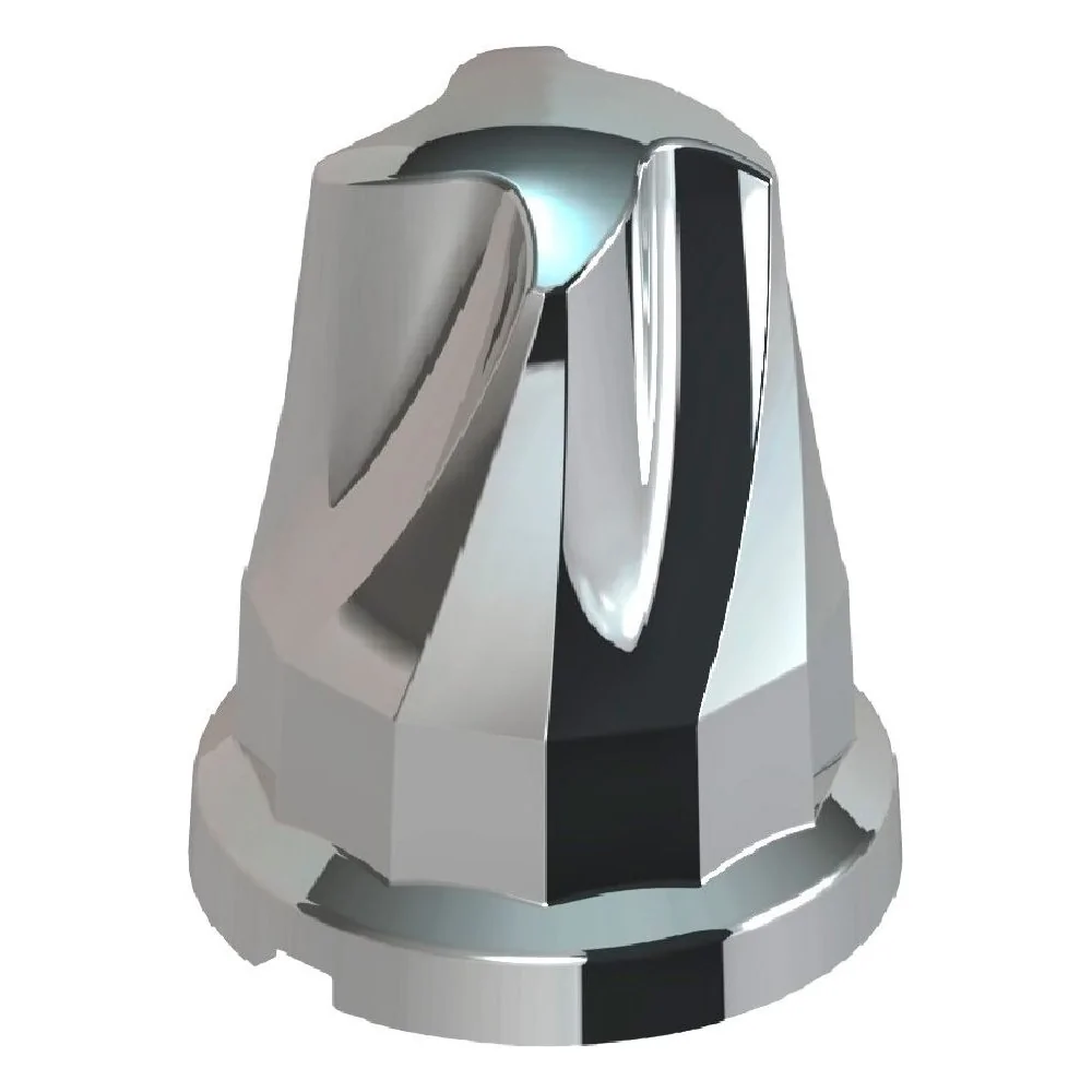 Capa de Parafuso de Roda Cromada Modelo Stile 32mm - BEPO BP2002
