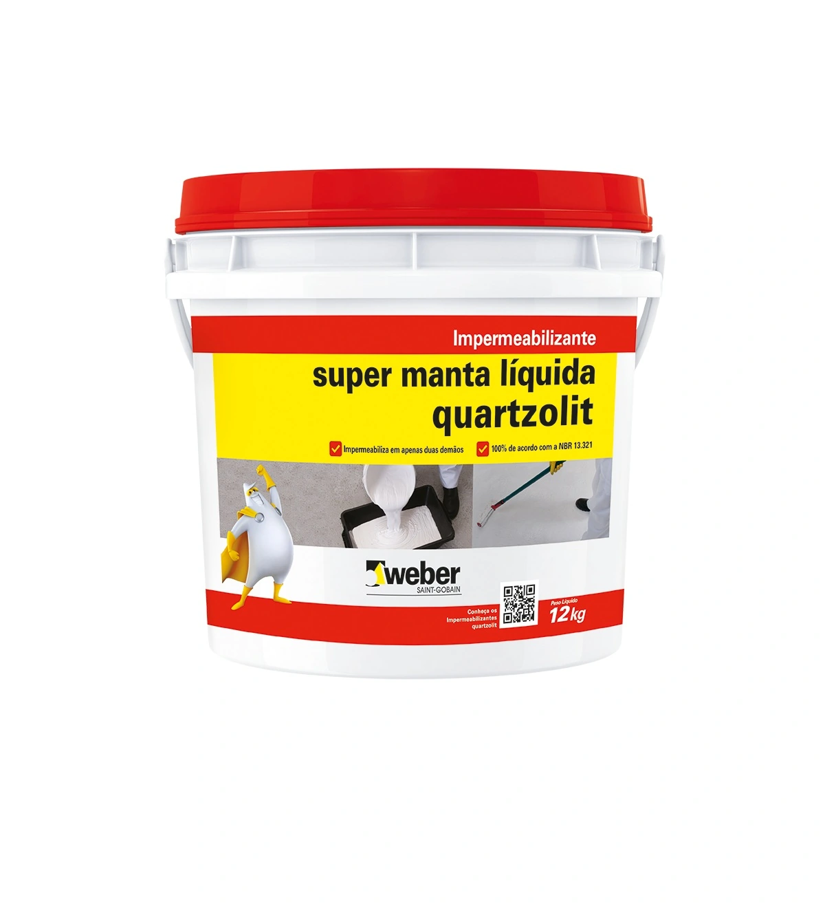 Super Manta Líquida 12kg Quartzolit