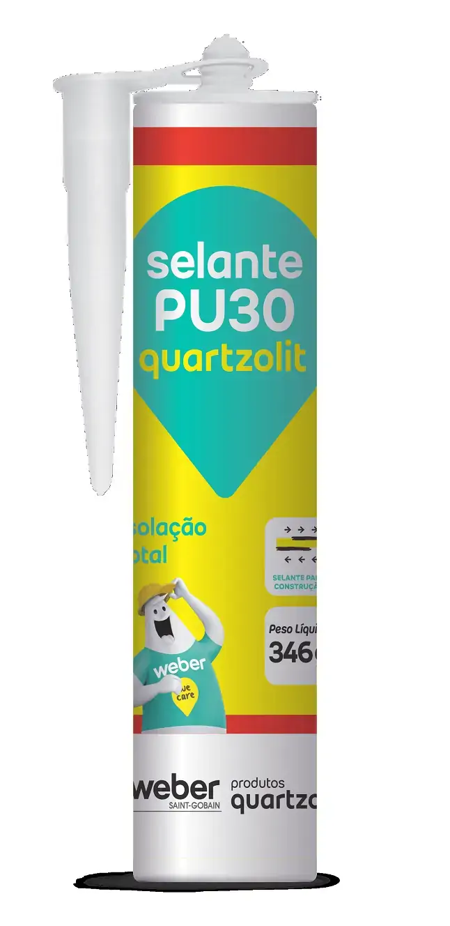 Cola Pu30 Cinza Quartzolit 357g