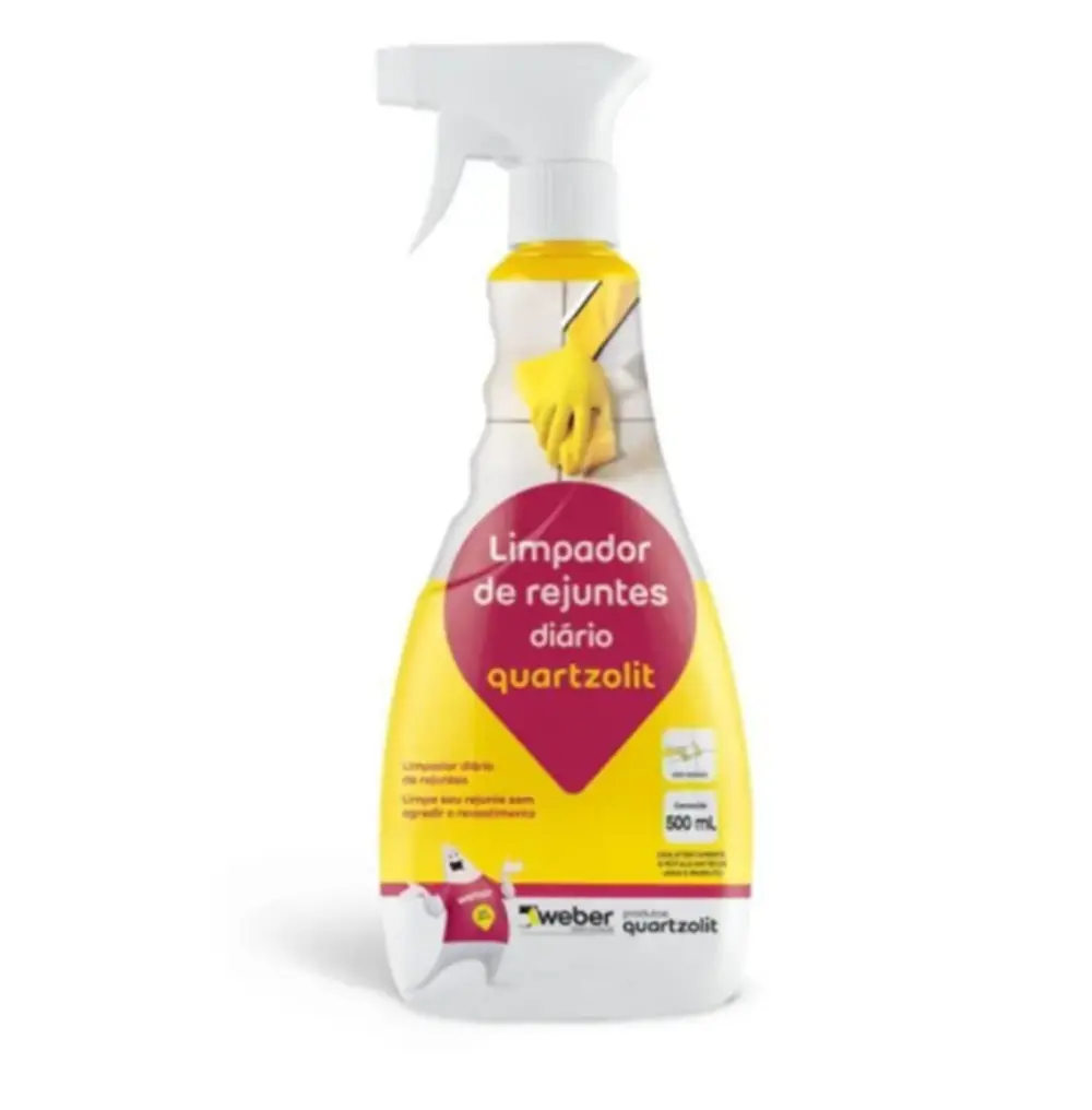 Limpador De Rejuntes Uso Diário Quartzolit 500ml