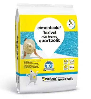 Argamassa Flexivel Aciii Branca 20kg