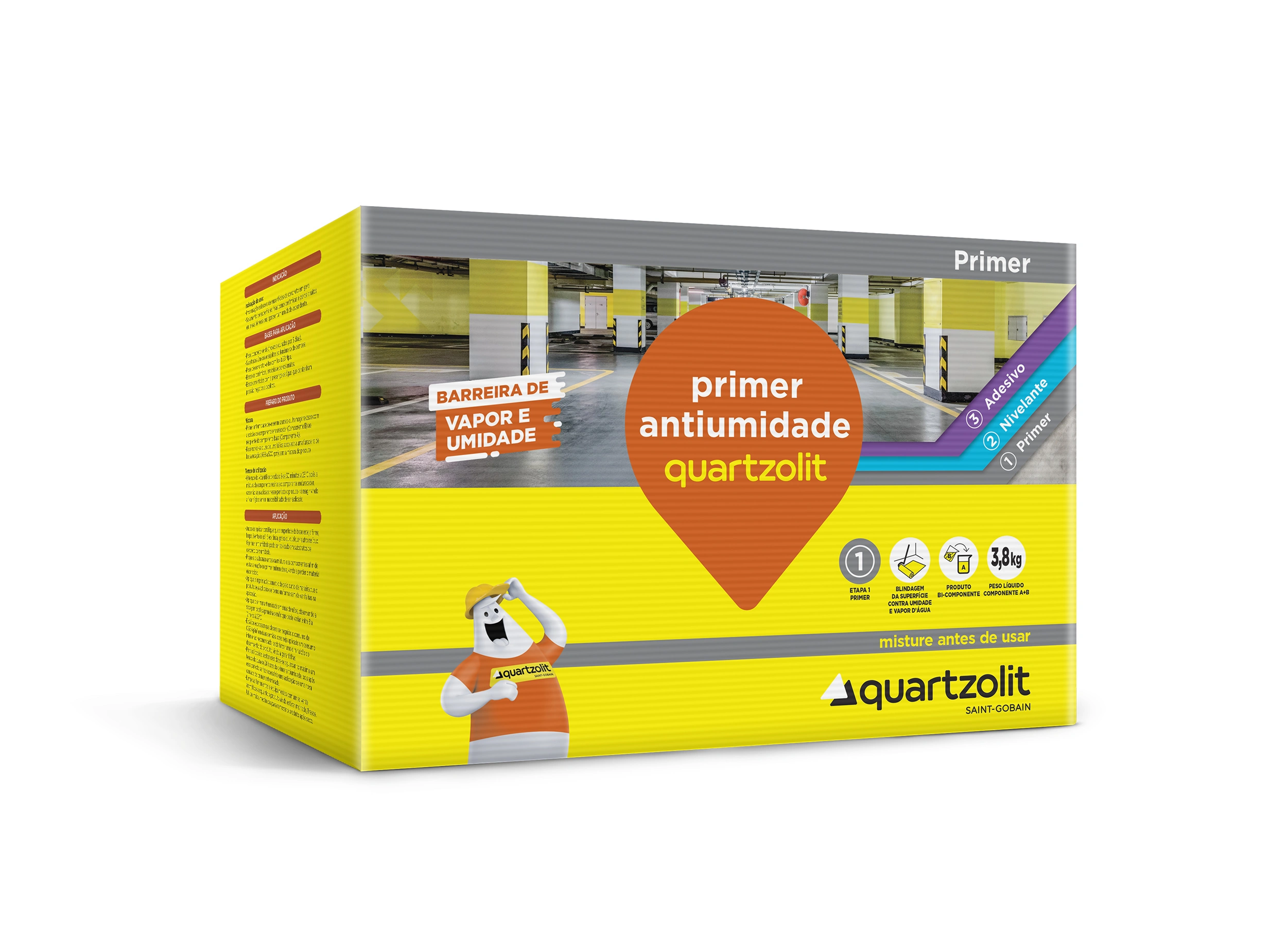 Quartzolit Primer Antiumidade 3,8kg