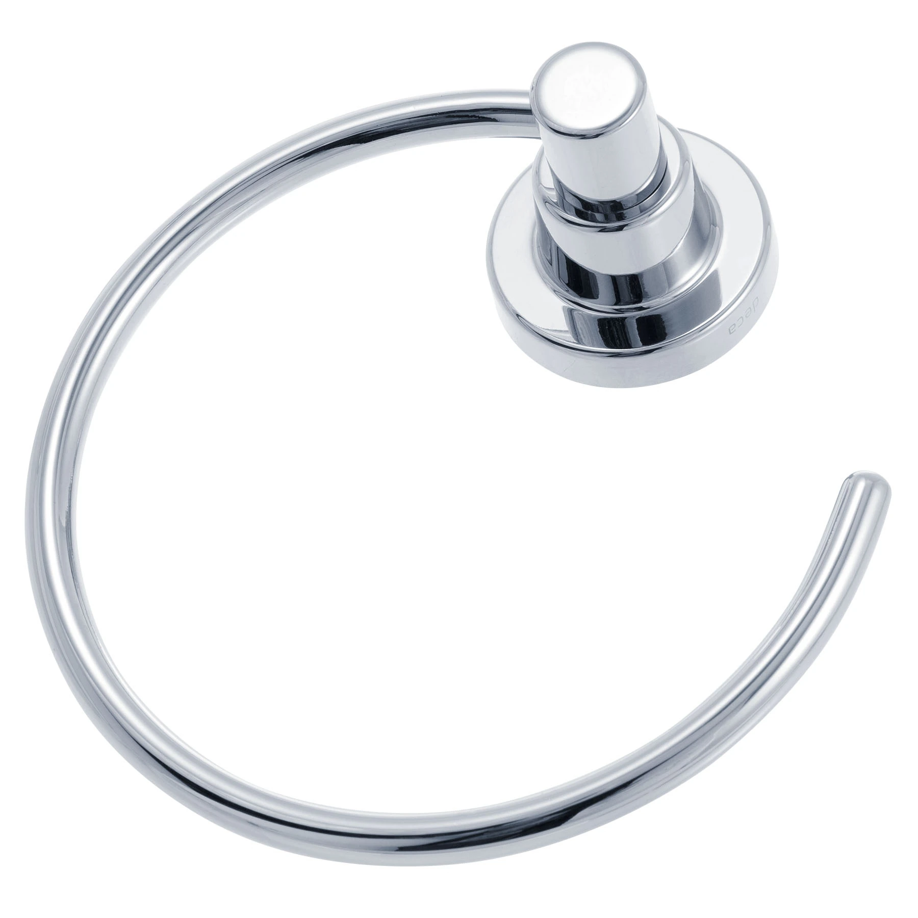 Porta Toalha Rosto Metal Argola Izy Deca