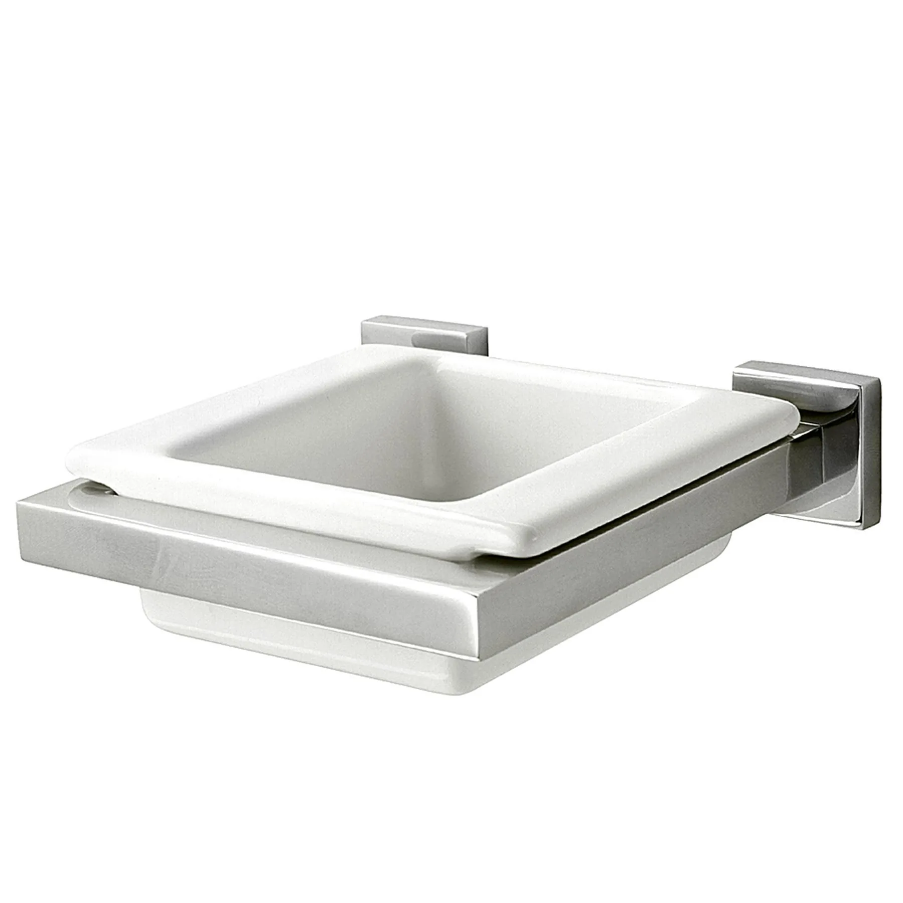 Pta Sabonete C/ Louça Met Quadratta C83
