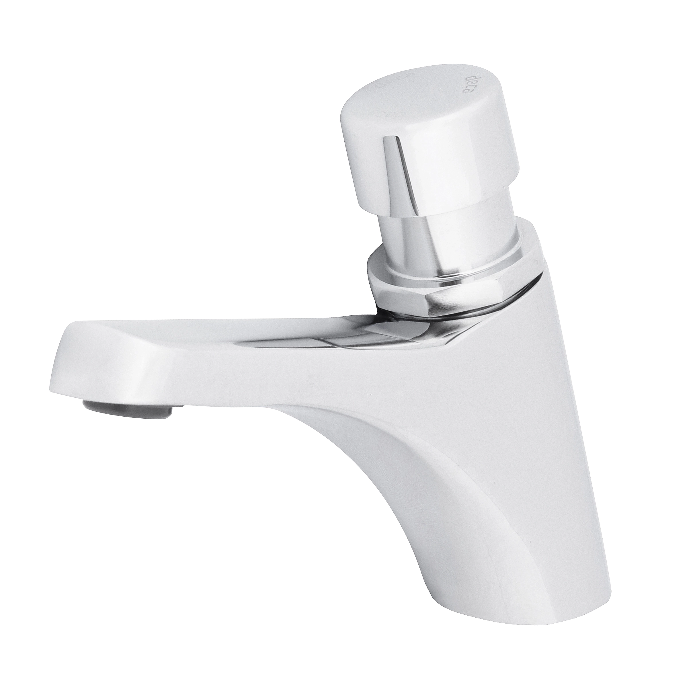 Torneira para Lavatório de Mesa com Fechamento Automático Decamatic Eco Cromada