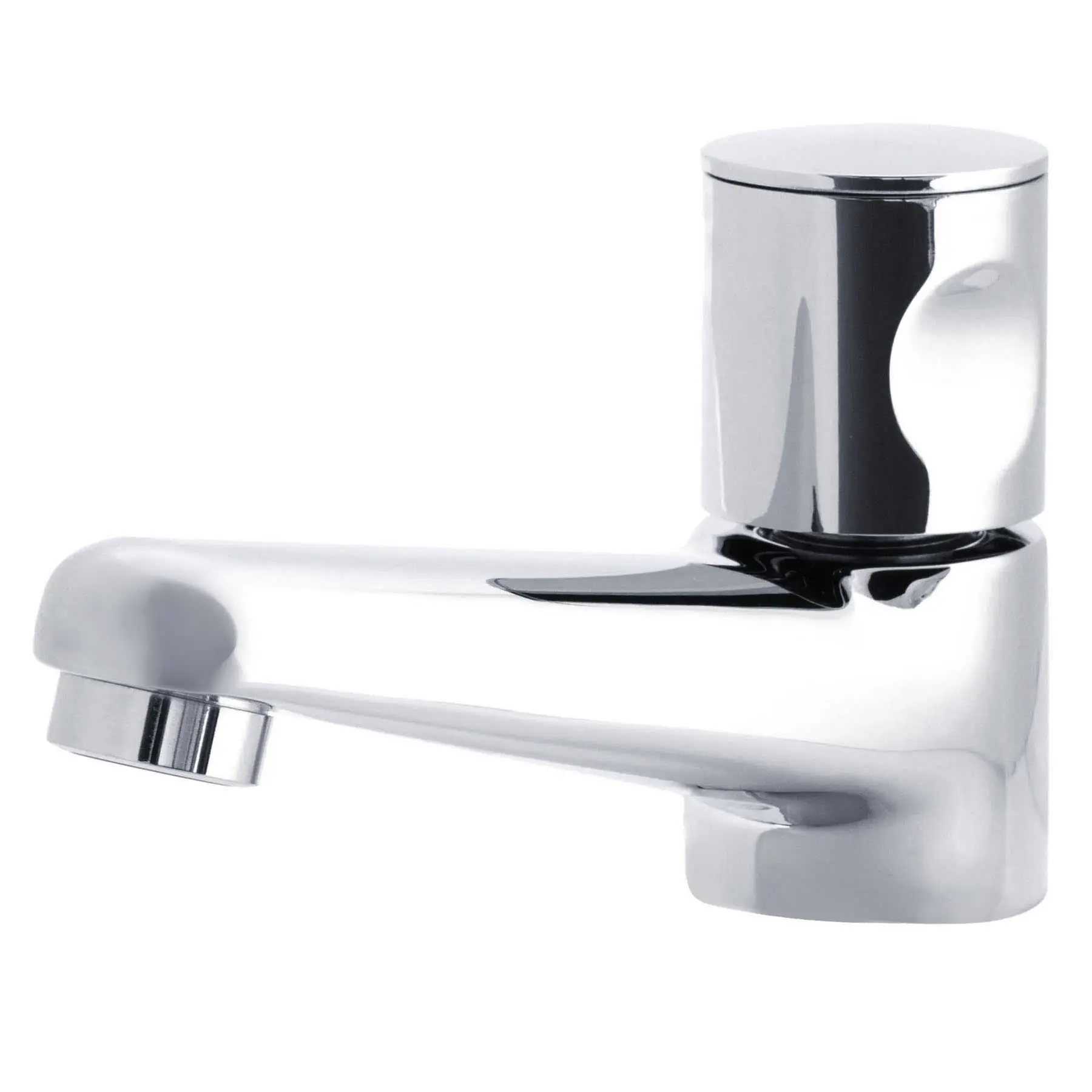 Torneira para Lavatório de Mesa Bica Baixa Aspen Cromada
