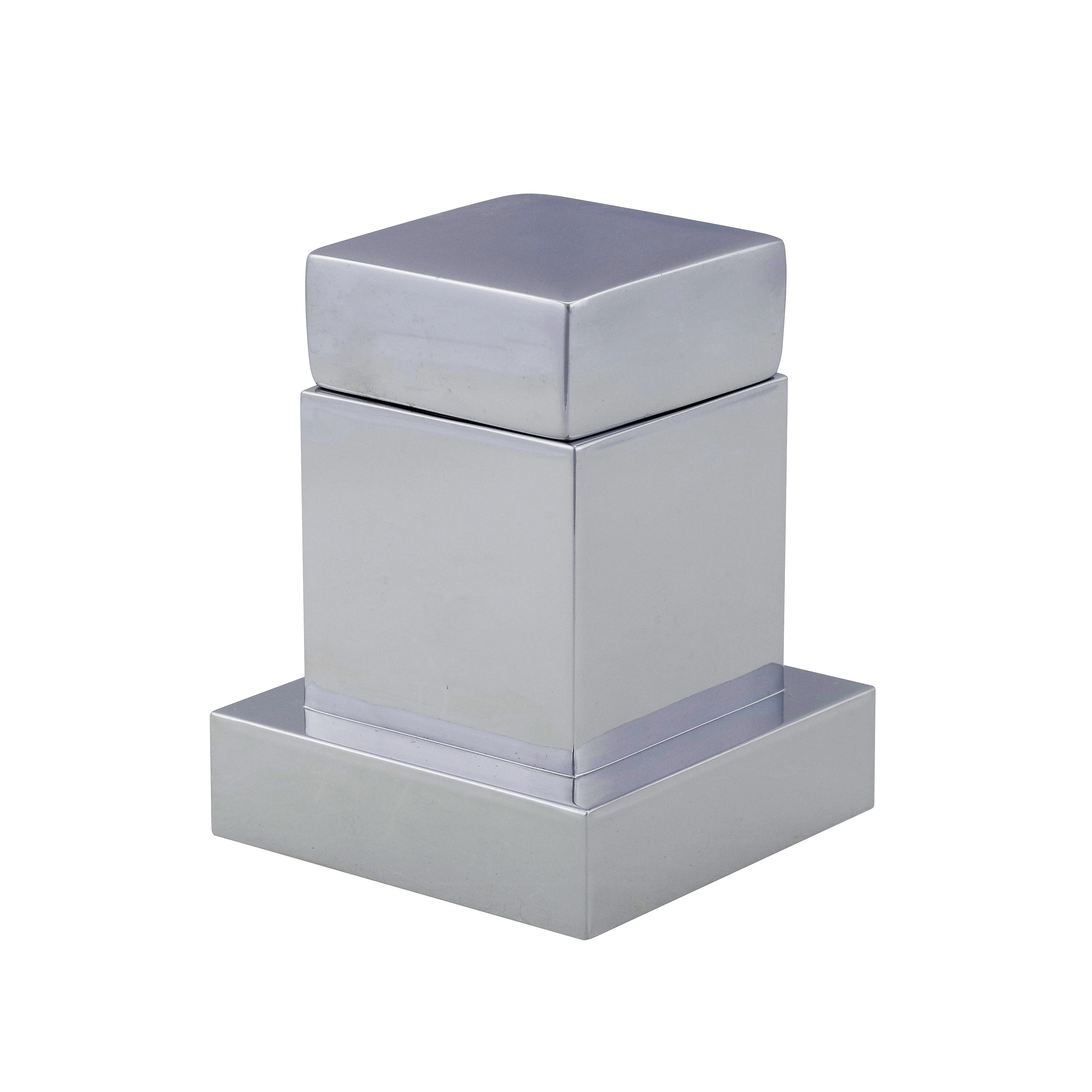 Acabamento para Registro Base Deca Pressão Pequeno ½’’ ¾’’ Cubo Cromado Deca