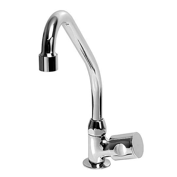 Torneira para Cozinha de Mesa Bica Alta Aspen Cromada