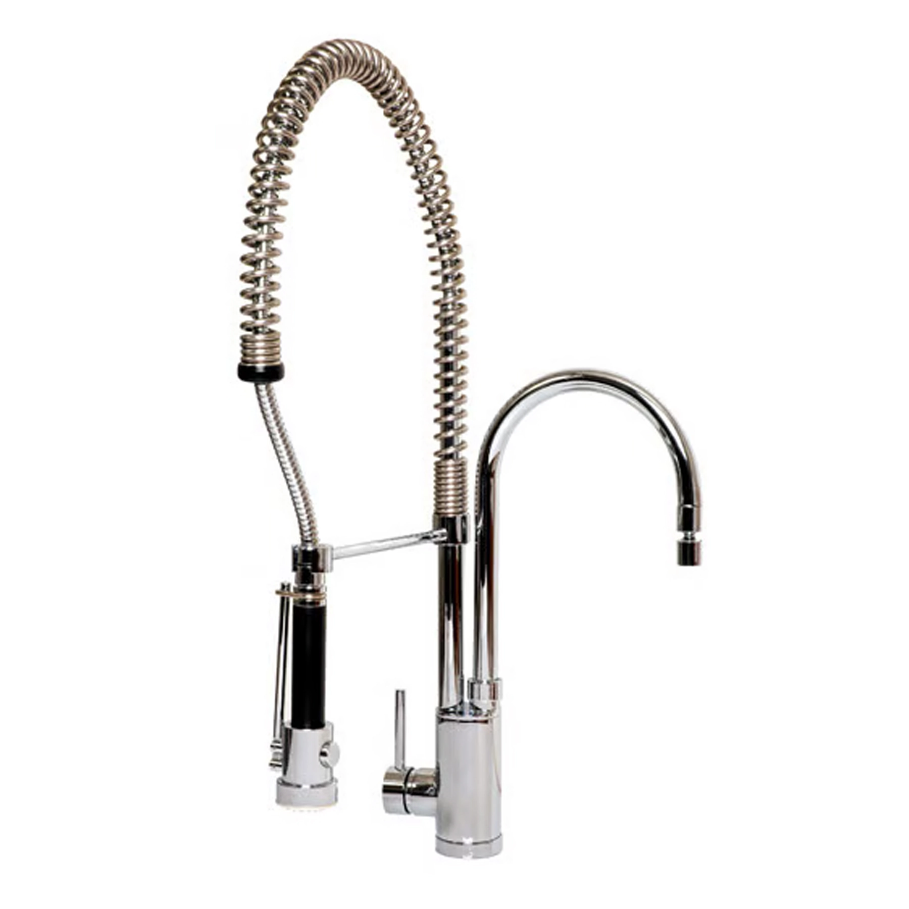 Torneira Monocomando Gourmet de Pia para Cozinha com Bica Alta Flexível Cromada Gourmet Deca