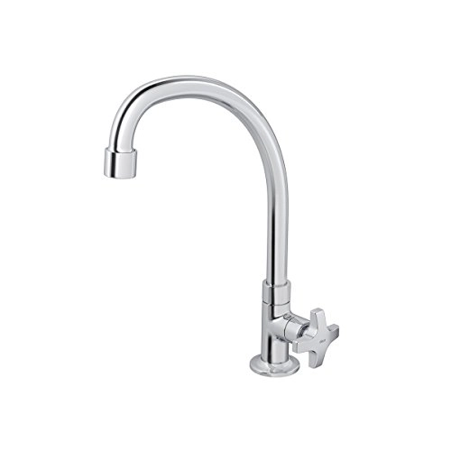 Torneira para Cozinha de Mesa Bica Alta Max Cromada
