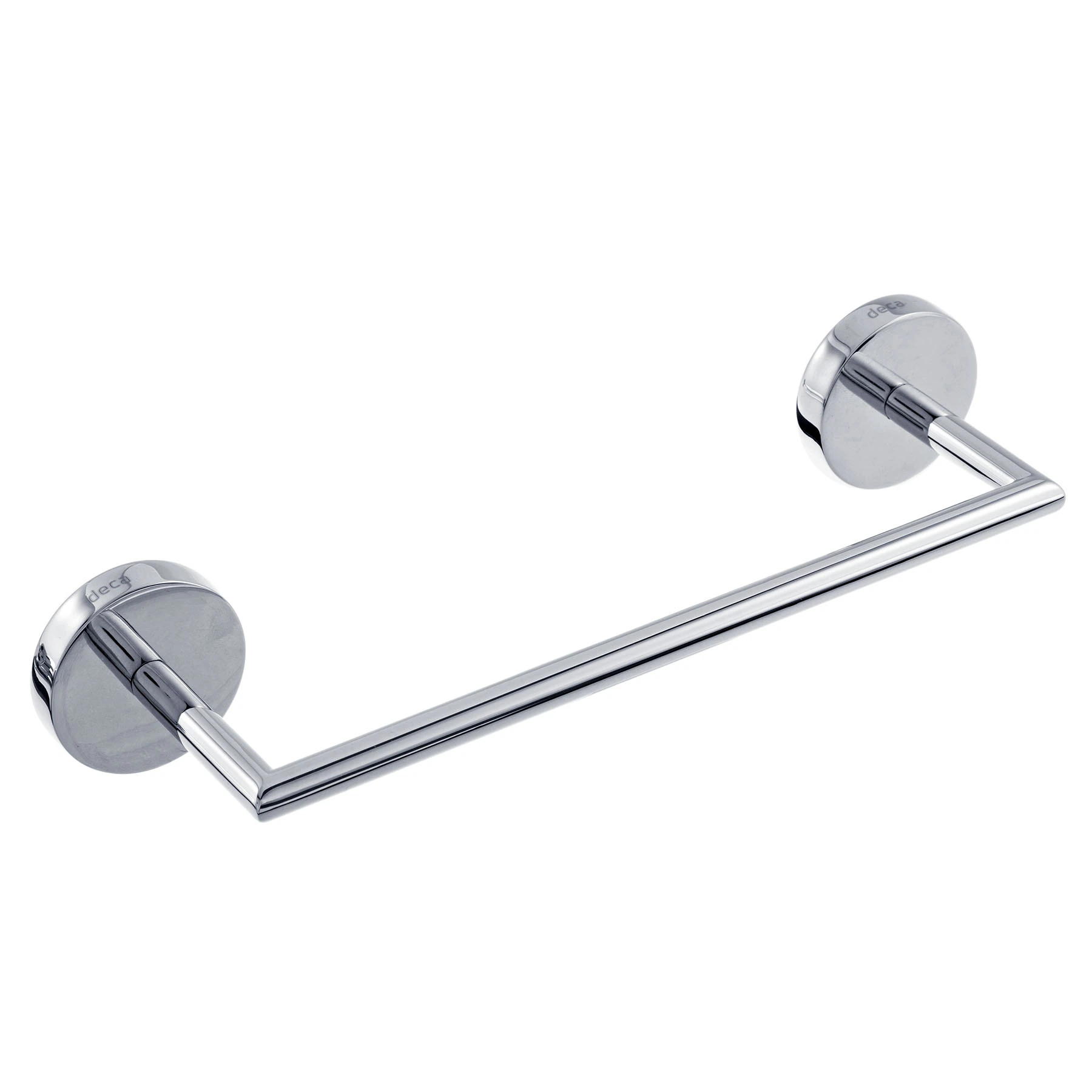 Porta Toalha Rosto Metal Barra Disco Deca
