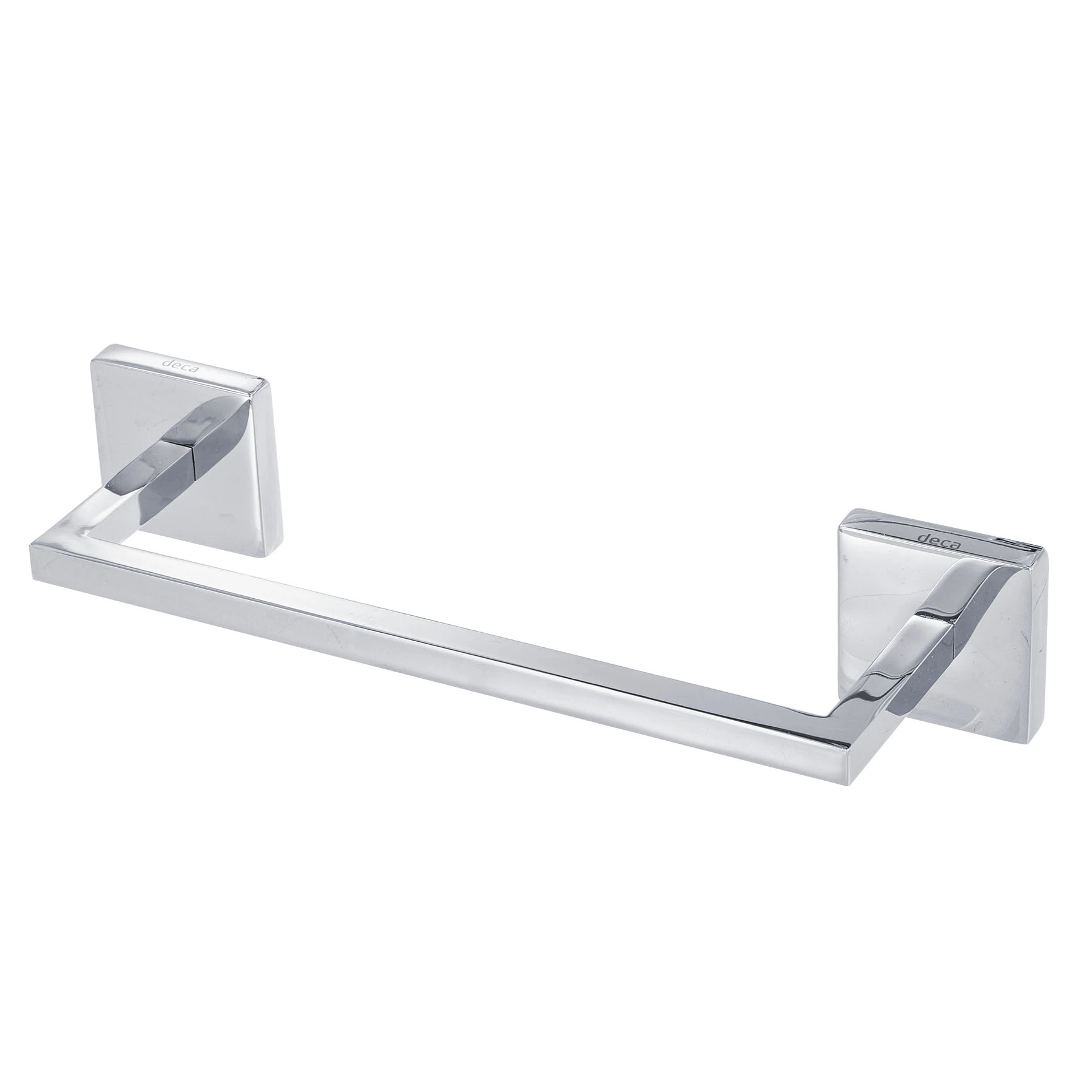 Porta Toalha Rosto Metal Barra Clean Deca