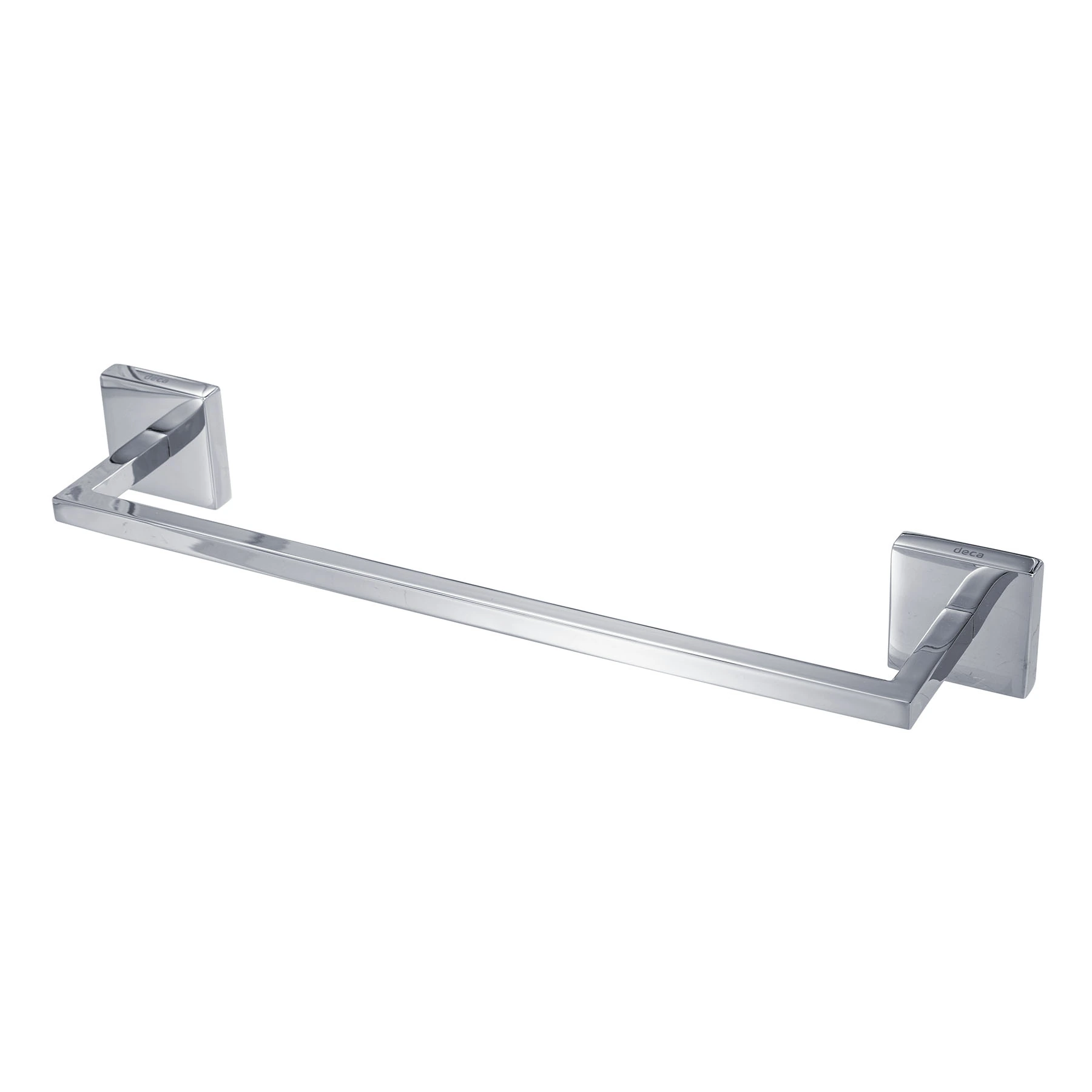 Porta Toalha Rosto Metal Barra Clean Deca