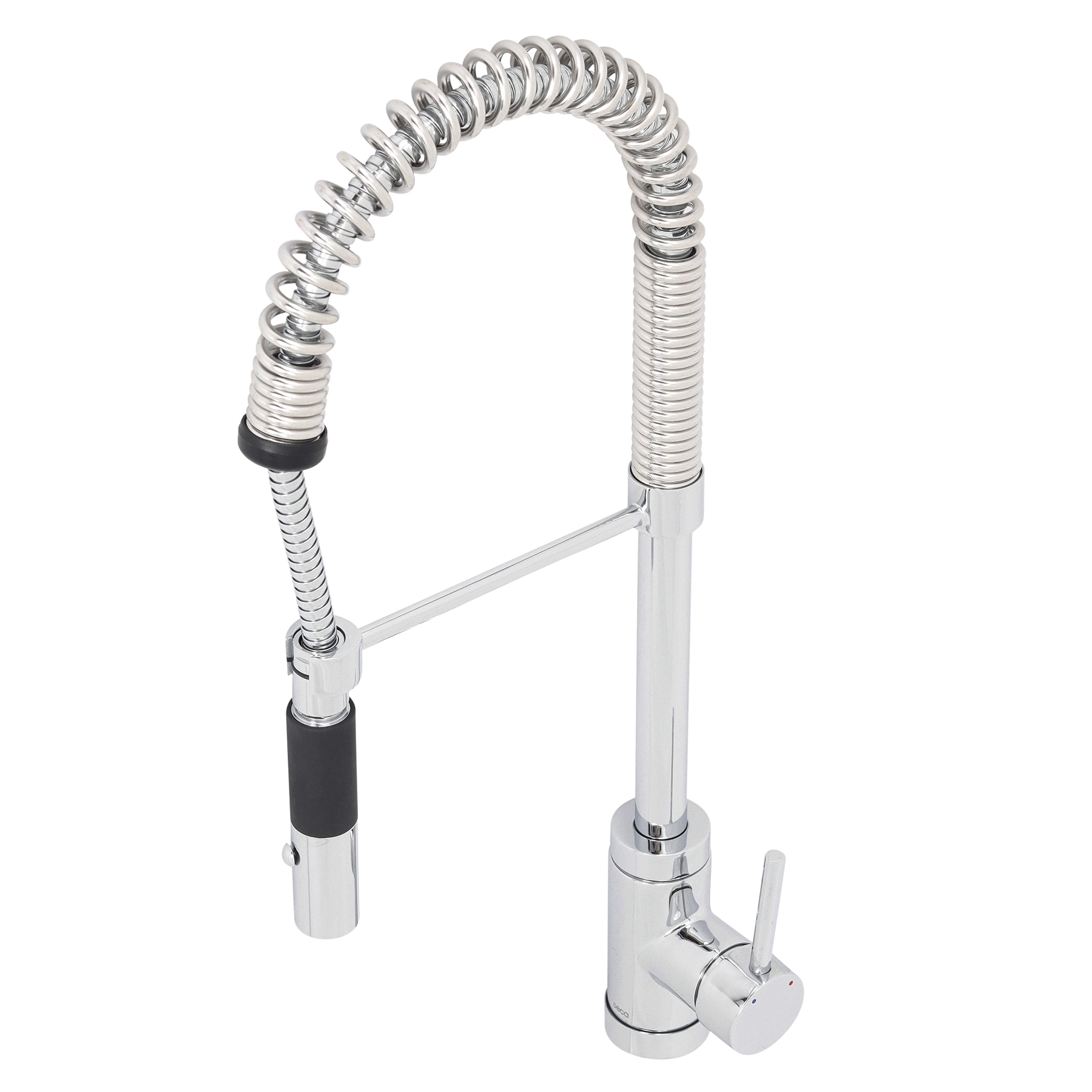 Misturador Monocomando para Cozinha de Mesa Bica Alta Spin Gourmet Cromado