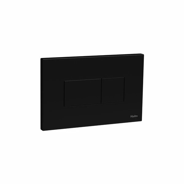 Acabamento para Caixa Embutida Preto Hydra Quadra Duo 4900.F.HQD.DUO.PT Deca