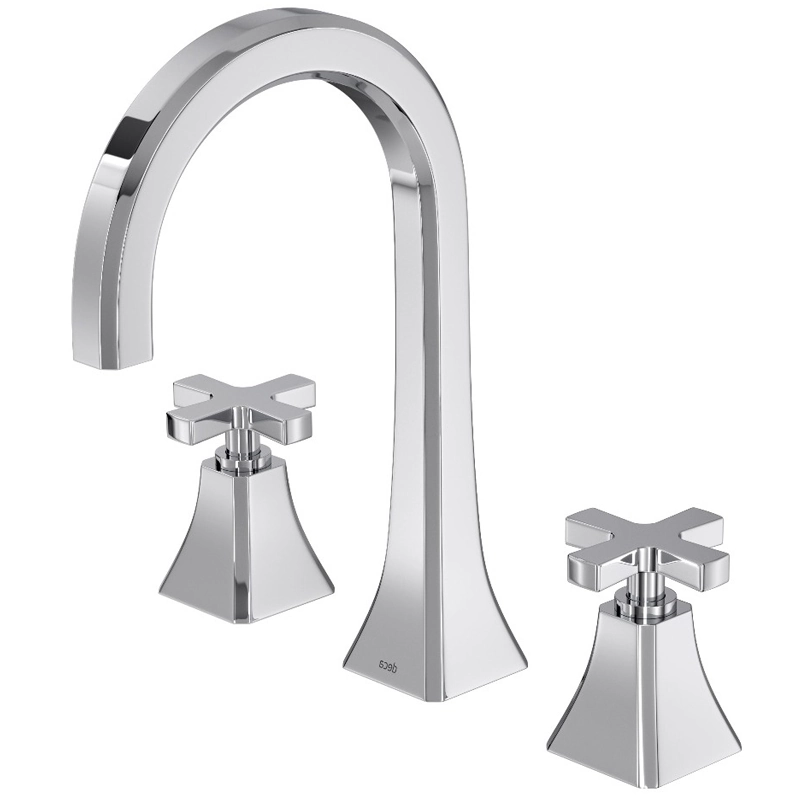 Torneira Misturador para Pia de Banheiro Bica Média Cromada Wish Deca