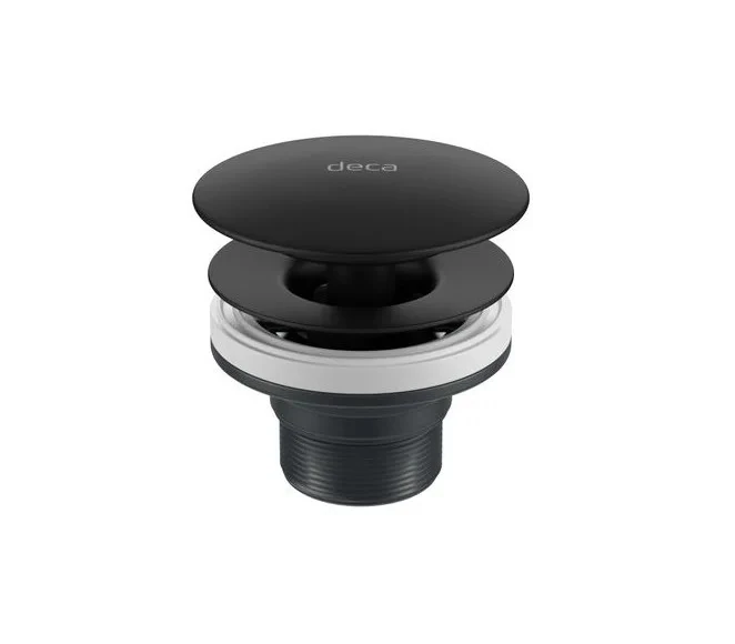 Válvula para Pia de Banheiro Longa 1" Black Matte 1601.BL.MT Deca