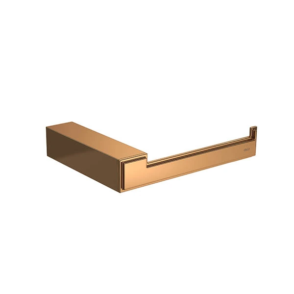 Porta Papel Higiênico Dourado Contemporânea Deca