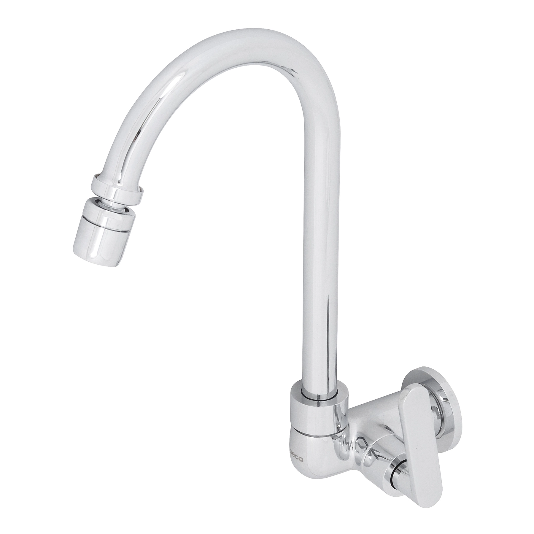 Torneira de Parede para Cozinha com Bica Alta Cromada Flex Deca
