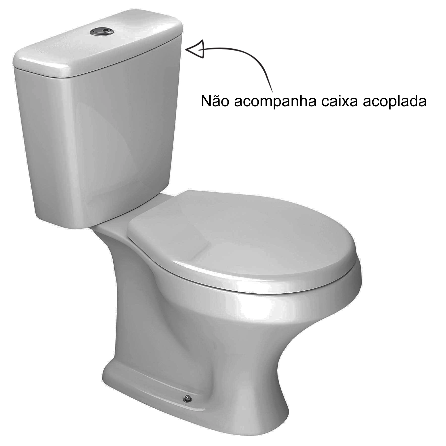 Bacia Sanitaria De Ceramica Para Caixa Acoplada Ra
