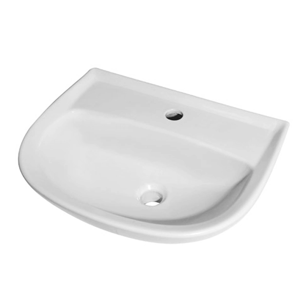 Lavatório para Coluna Oval 18x55x47cm Gelo Vogue Plus Deca