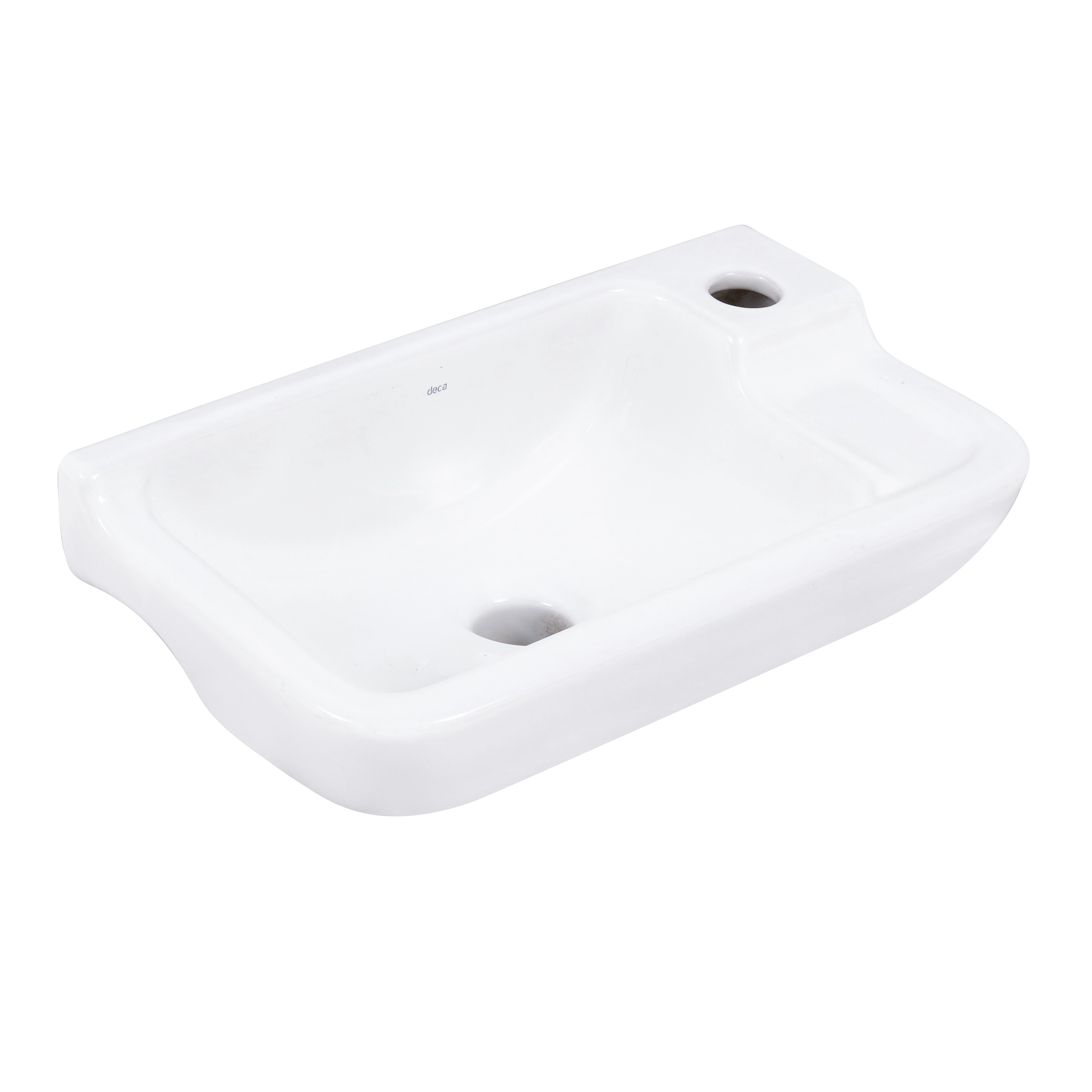 Lavatório Pequeno Izy 43x23,5 Cm Branco Gelo L100