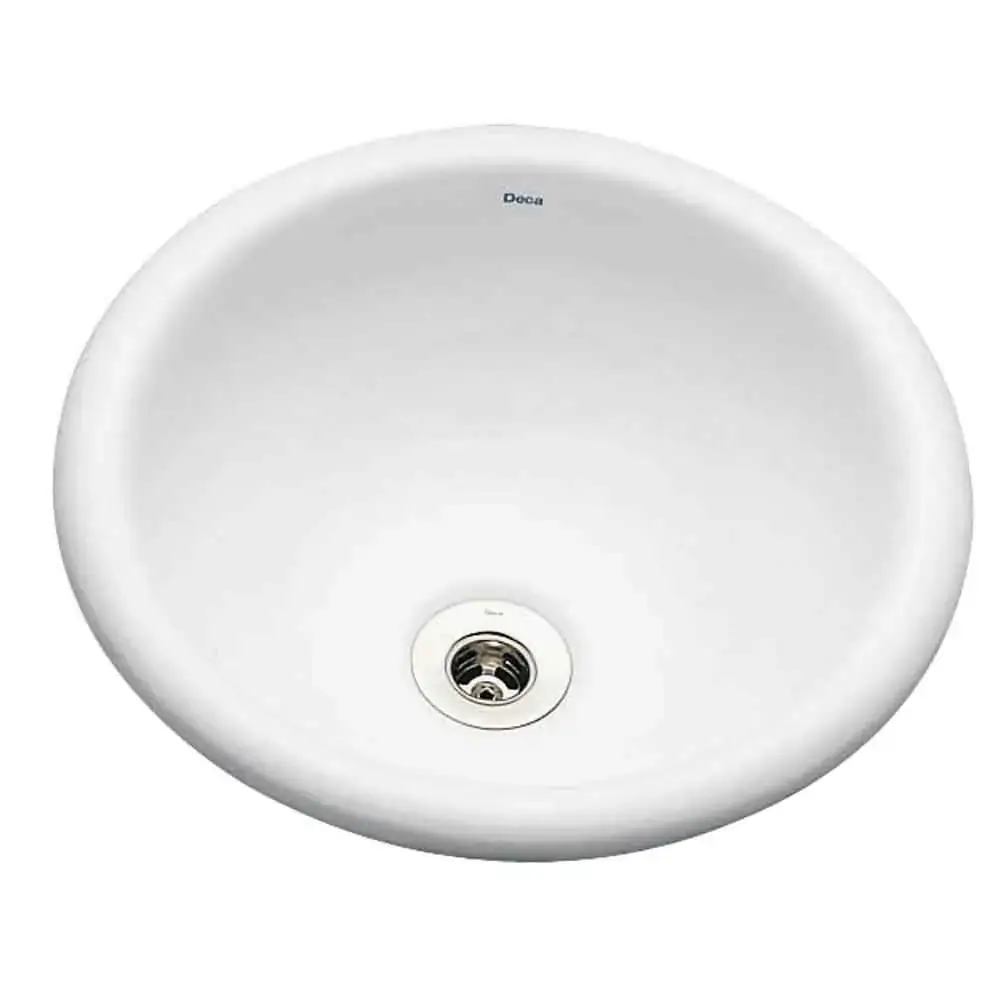 Cuba Sobrepor Univ 310mm Redonda Branco Gelo