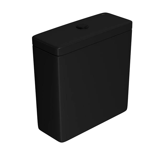 Caixa Acoplada para Quadra|Polo|Unic|Piano|Axis Ébano Fosco 3/6L Deca