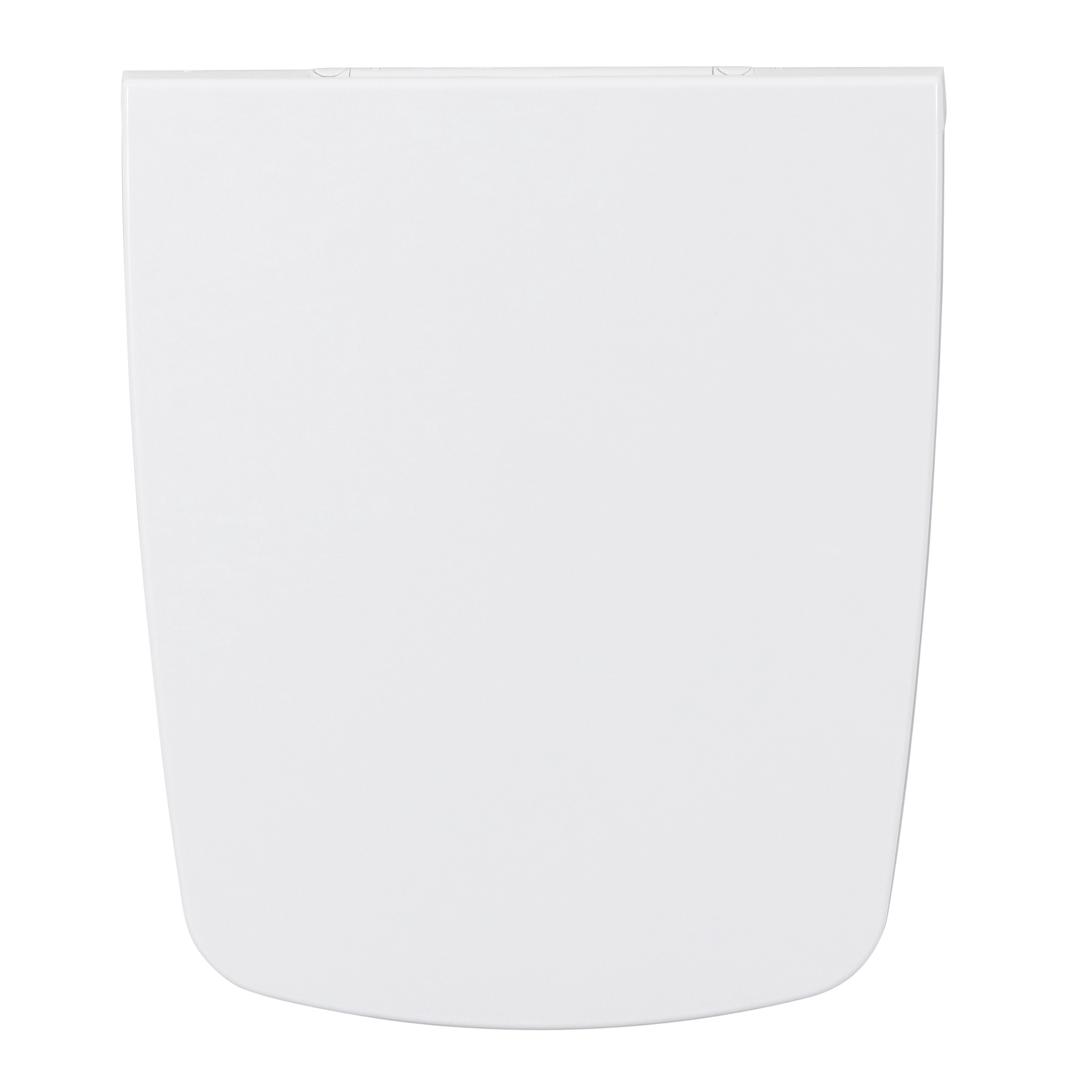 Assento Sanitário Formatos Clean com Soft Close Quadrado Polipropileno Branco Deca