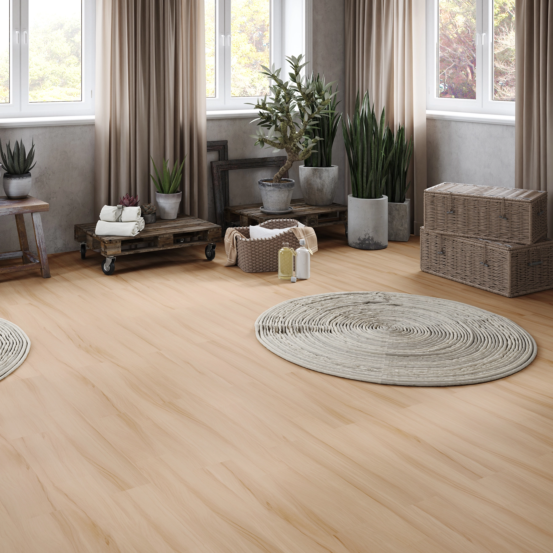 Piso Vinílico Cola Urban Osaka m² Durafloor
